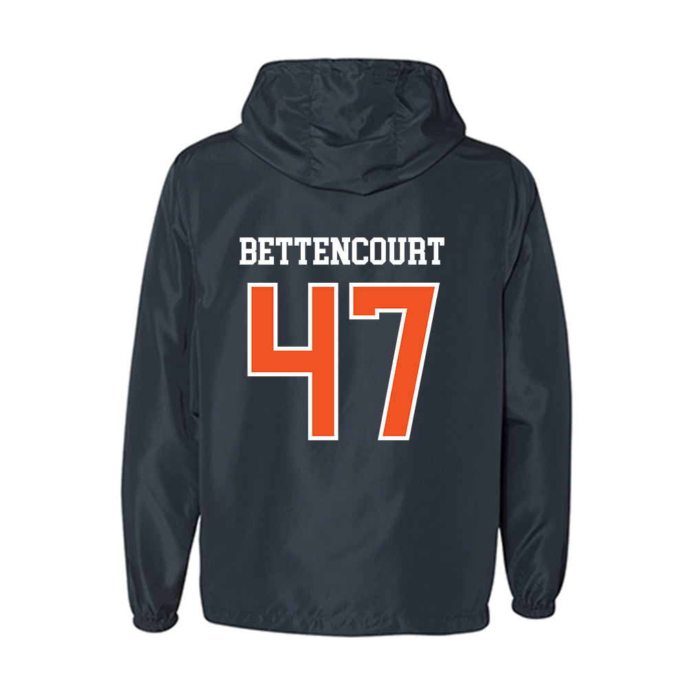 FPU - NCAA Baseball : Matt Bettencourt - Classic Shersey Windbreaker-1