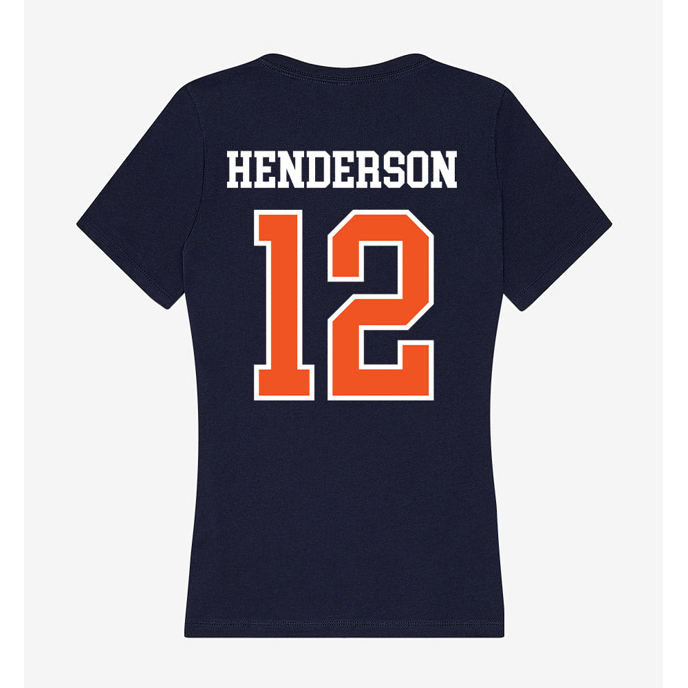 FPU - NCAA Baseball : Gabe Henderson - Classic Shersey Women's V-Neck T-Shirt-1
