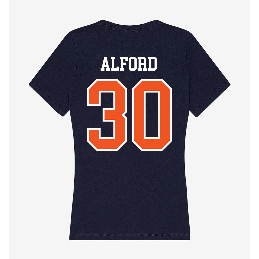 FPU - NCAA Baseball : Dalton Alford - Classic Shersey Women's V-Neck T-Shirt-1