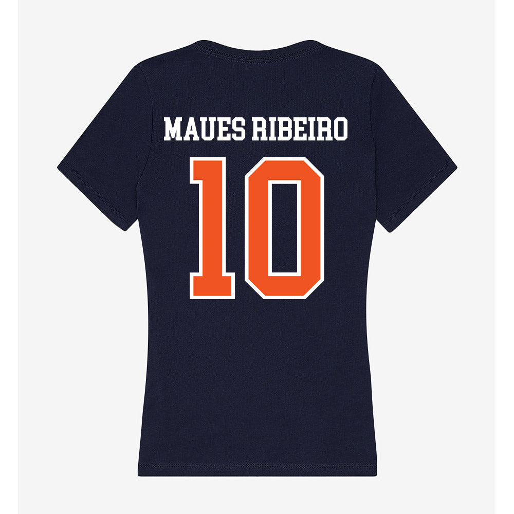 FPU - NCAA Men's Soccer : Lucas Maues Ribeiro - Classic Shersey Women's V-Neck T-Shirt-1