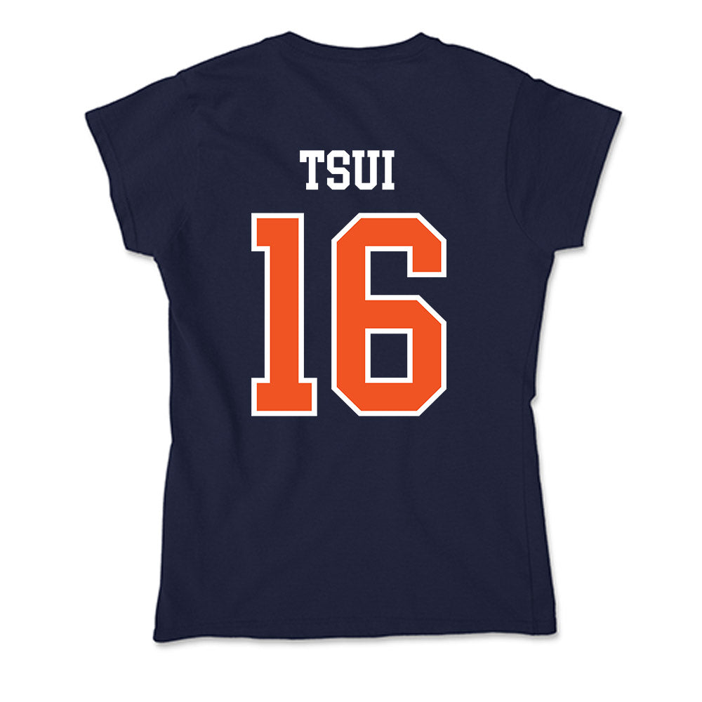 FPU - NCAA Baseball : Ethan Tsui - Classic Shersey Soft Style Women’s T-Shirt-1