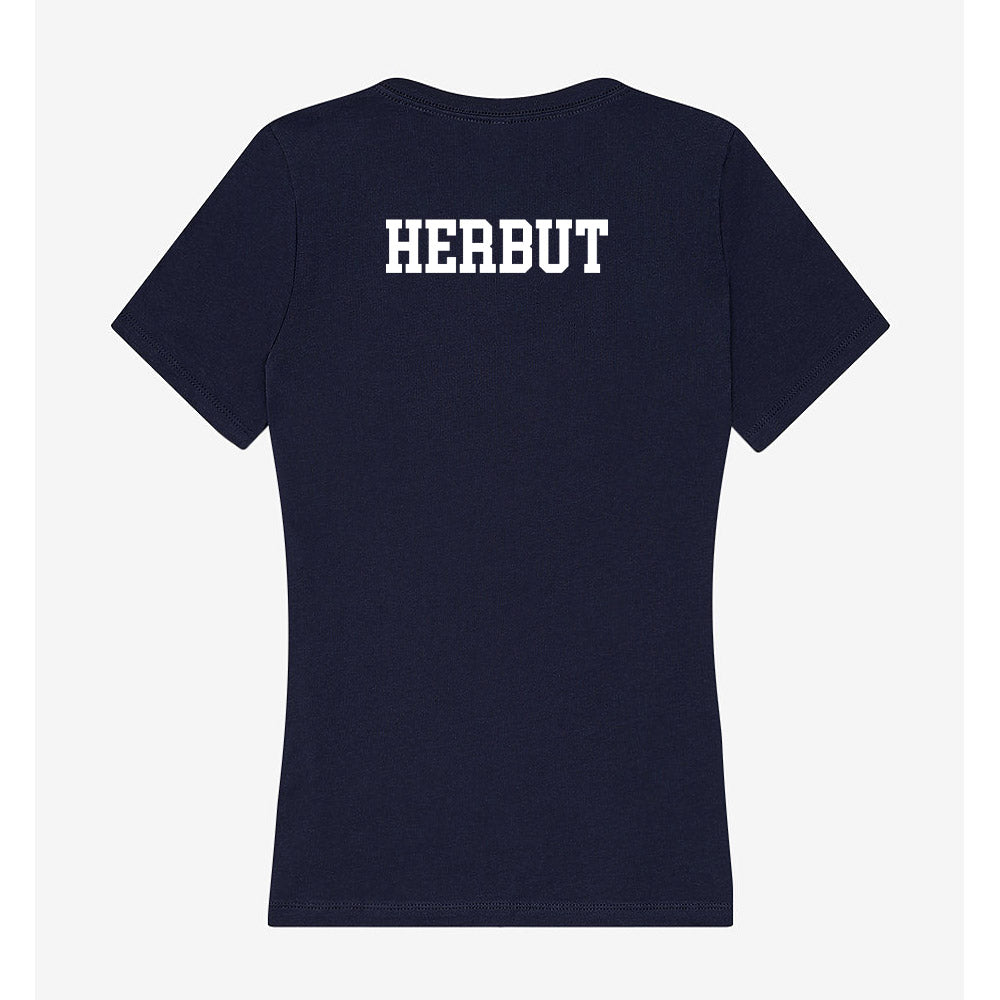 FPU - NCAA Men's Swimming & Diving : Oskar Herbut - Classic Shersey Women's V-Neck T-Shirt-1