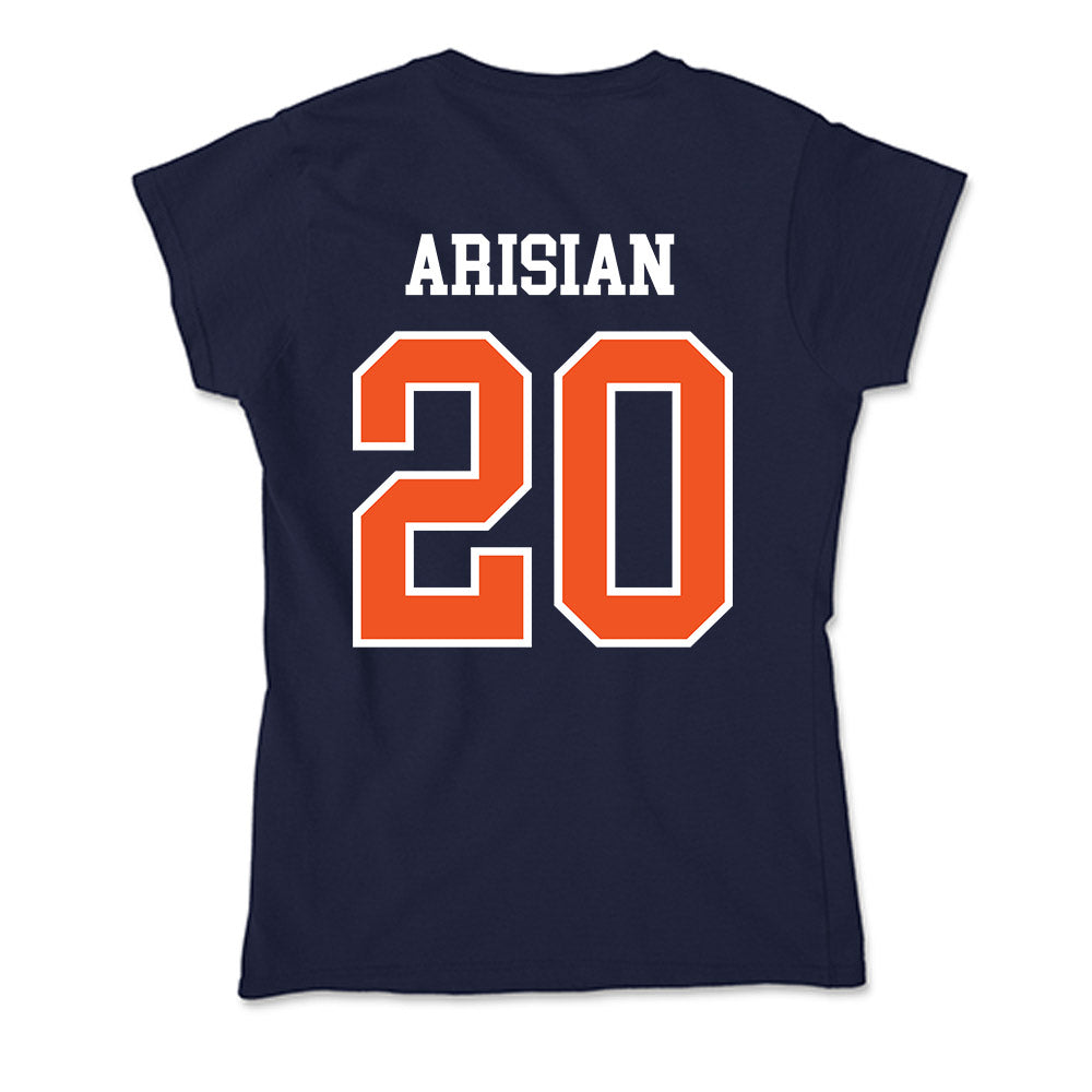 FPU - NCAA Men's Basketball : Arman Arisian - Classic Shersey Soft Style Women’s T-Shirt-1
