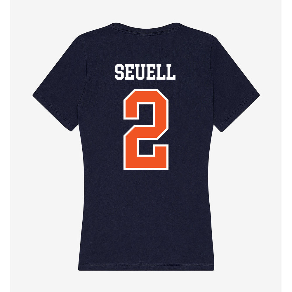 FPU - NCAA Women's Basketball : Aaliyah Seuell - Classic Shersey Women's V-Neck T-Shirt-1