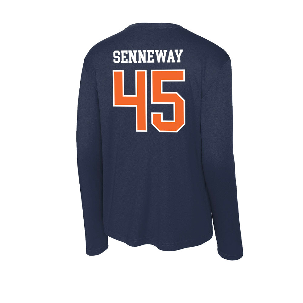 FPU - NCAA Baseball : Dylan Senneway - Activewear Long Sleeve T-Shirt-1