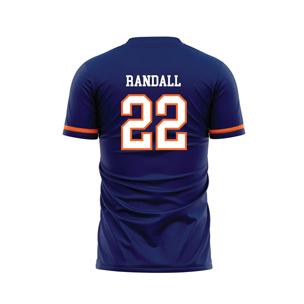 FPU - NCAA Men's Soccer : Steven Randall - Blue Soccer Jersey-1