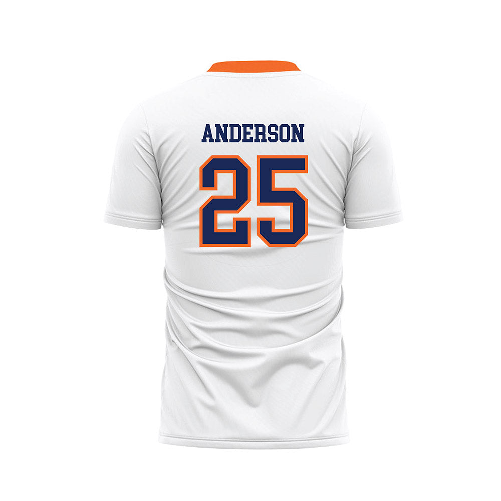 FPU - NCAA Women's Soccer : Madisyn Anderson - White Soccer Jersey-1