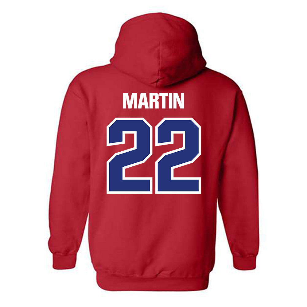 TN State - NCAA Women's Basketball : Erin Martin - Classic Shersey Hooded Sweatshirt-3