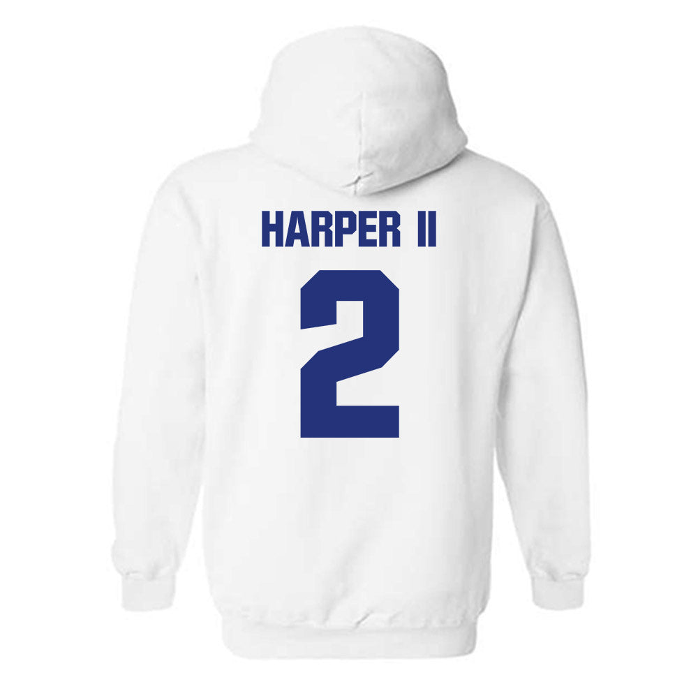 TN State - NCAA Men's Basketball : Travis Harper II - Classic Shersey Hooded Sweatshirt-3