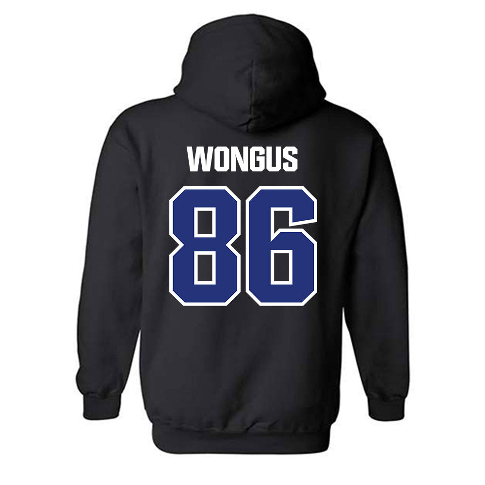 TN State - NCAA Men's Ice Hockey : Ethan Wongus - Classic Shersey Hooded Sweatshirt-1