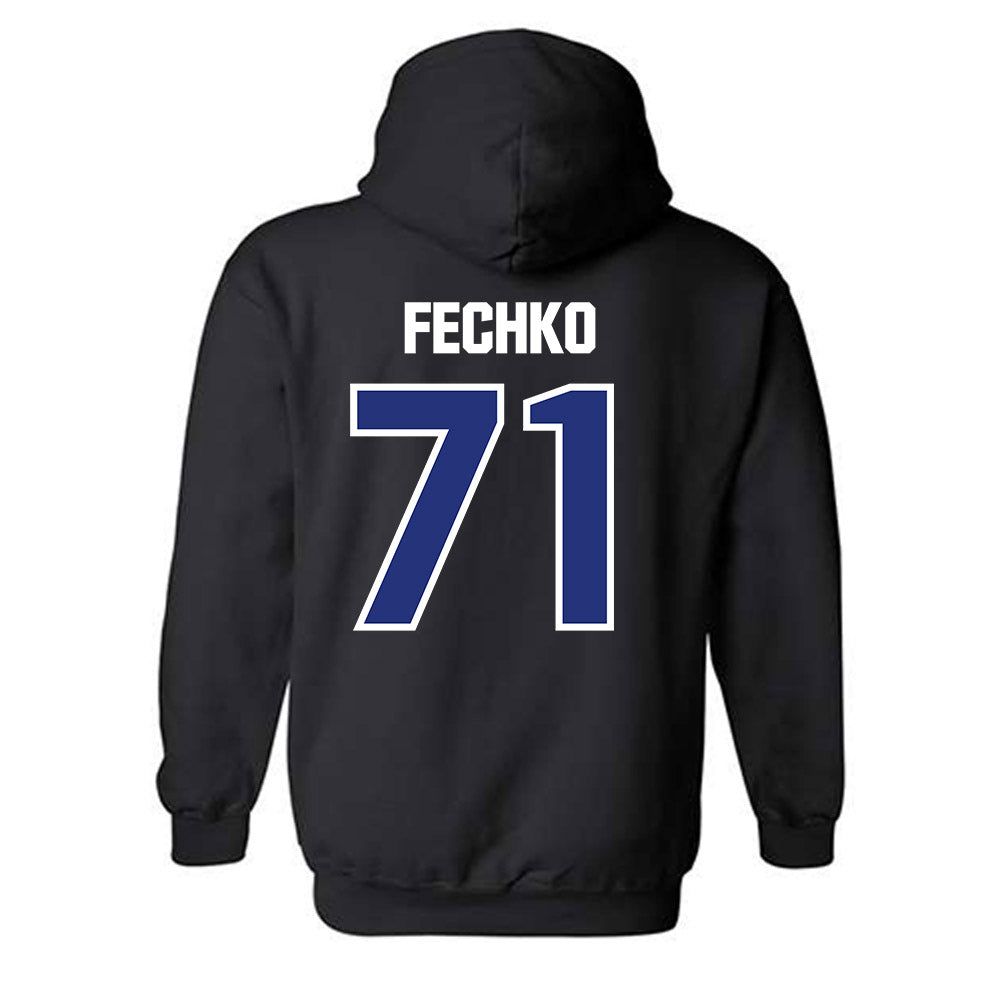 TN State - NCAA Men's Ice Hockey : Marcus Fechko - Classic Shersey Hooded Sweatshirt-1