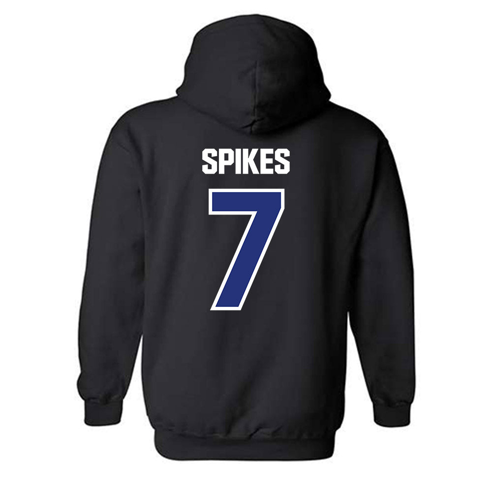 TN State - NCAA Men's Basketball : Jabrion Spikes - Classic Shersey Hooded Sweatshirt-1