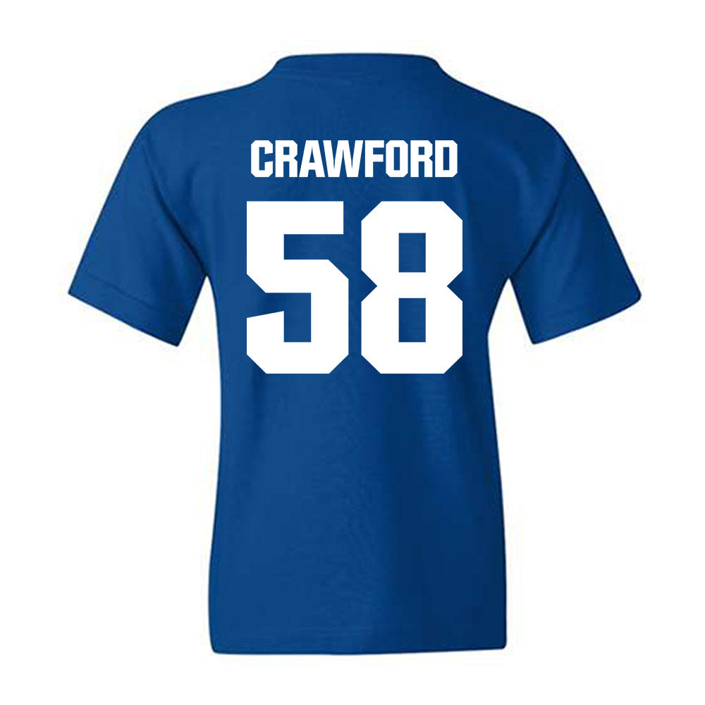 TN State - NCAA Football : Shamar Crawford - Classic Shersey Youth T-Shirt-3