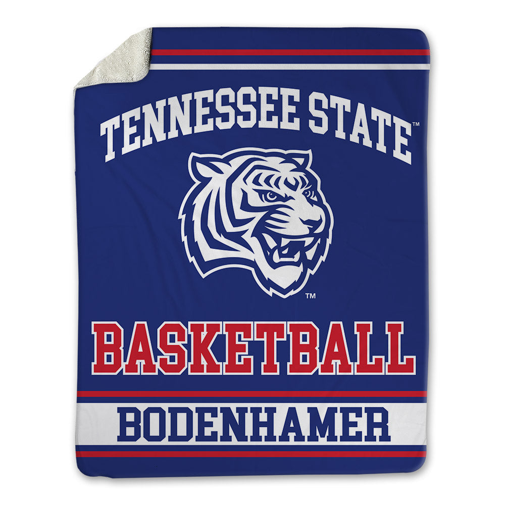 TN State - NCAA Men's Basketball : Maddux Bodenhamer - Blanket-0