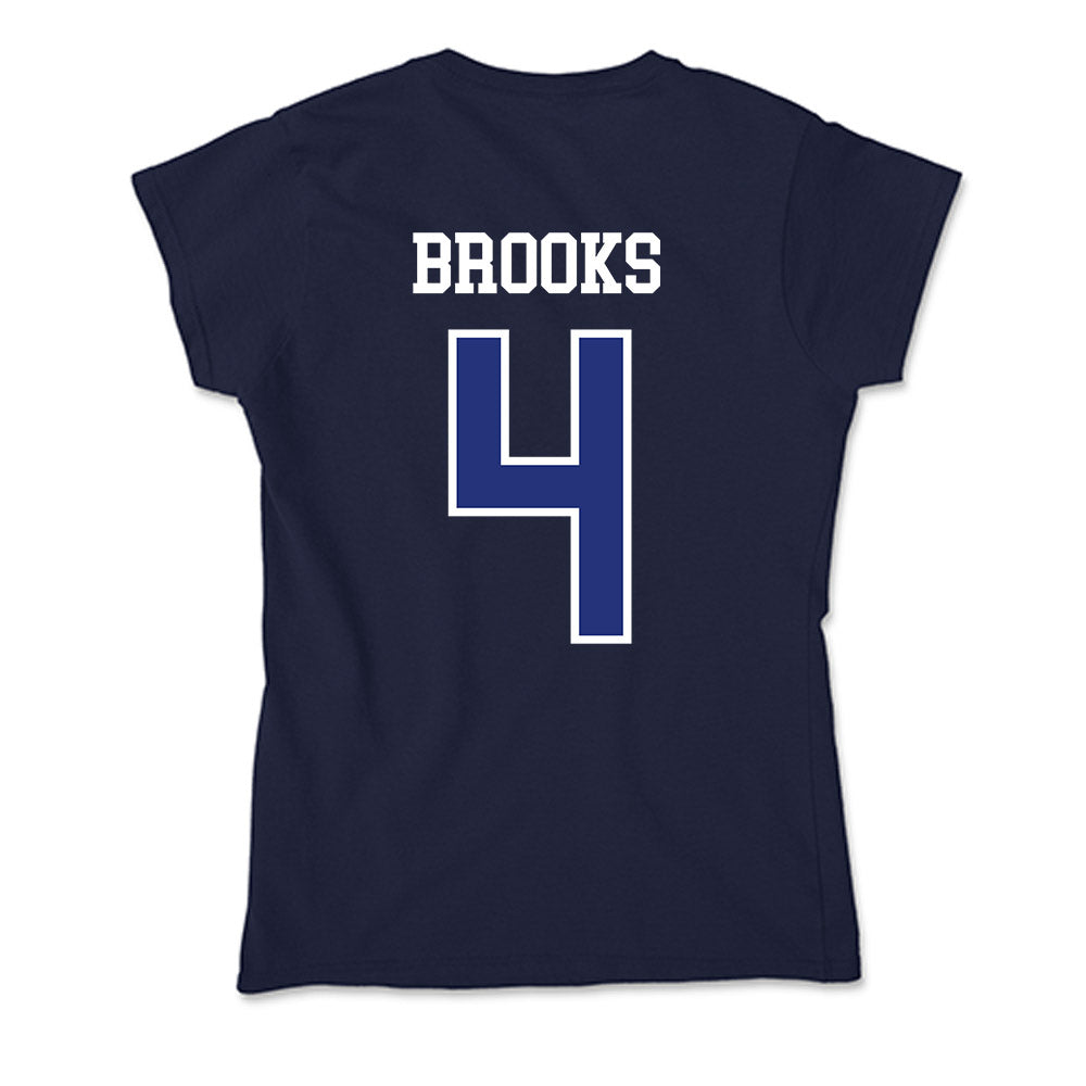 TN State - NCAA Men's Basketball : JC Brooks - Soft Style Women’s T-Shirt-1