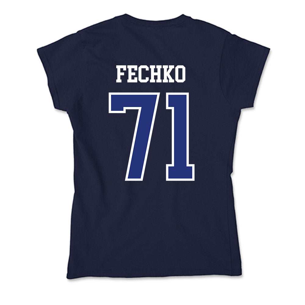 TN State - NCAA Men's Ice Hockey : Marcus Fechko - Soft Style Women’s T-Shirt-1