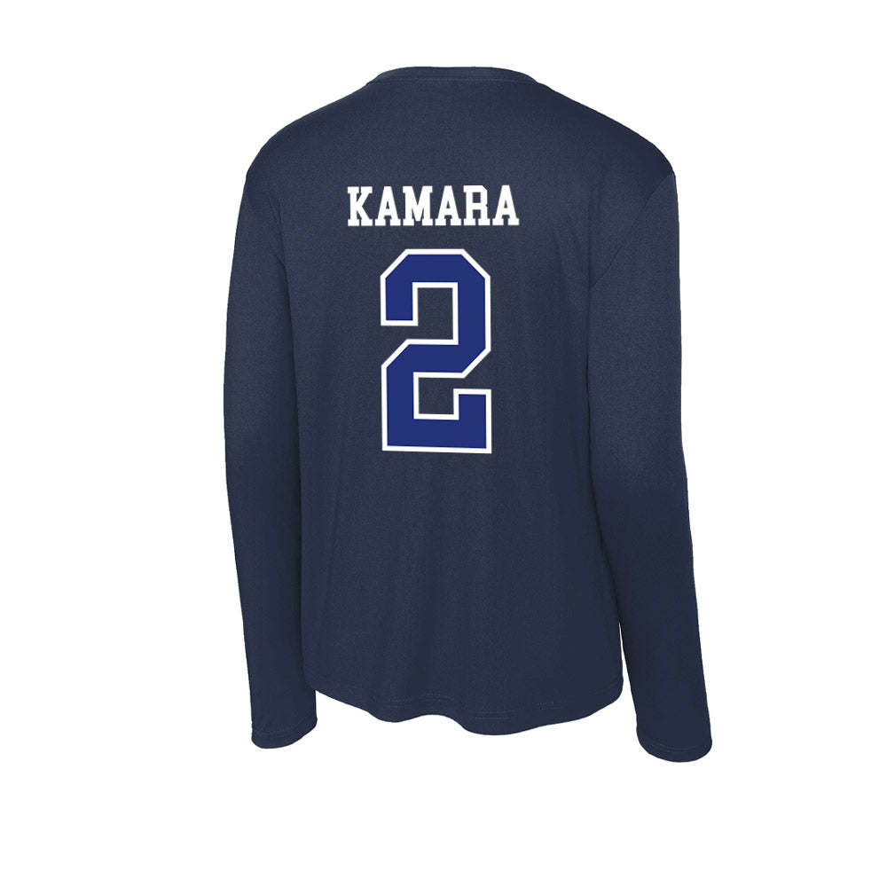TN State - NCAA Women's Basketball : Somah Kamara - Activewear Long Sleeve T-Shirt-1