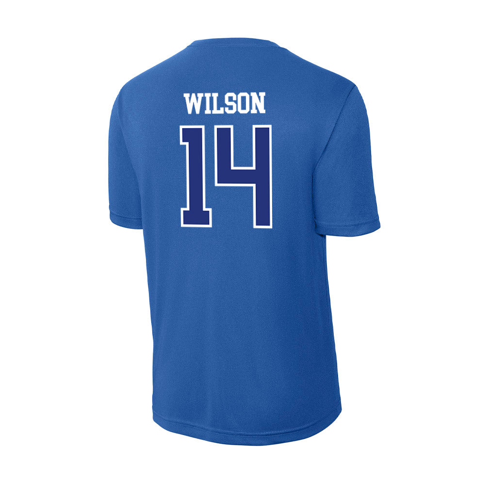 TN State - NCAA Football : Brandon Wilson - Classic Shersey Activewear T-Shirt-1