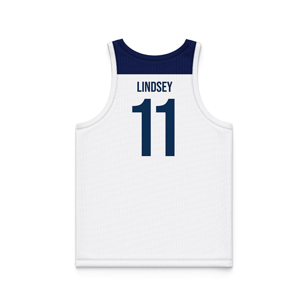 MSMU - NCAA Women's Basketball : Kayla Lindsey - White Basketball Jersey-1