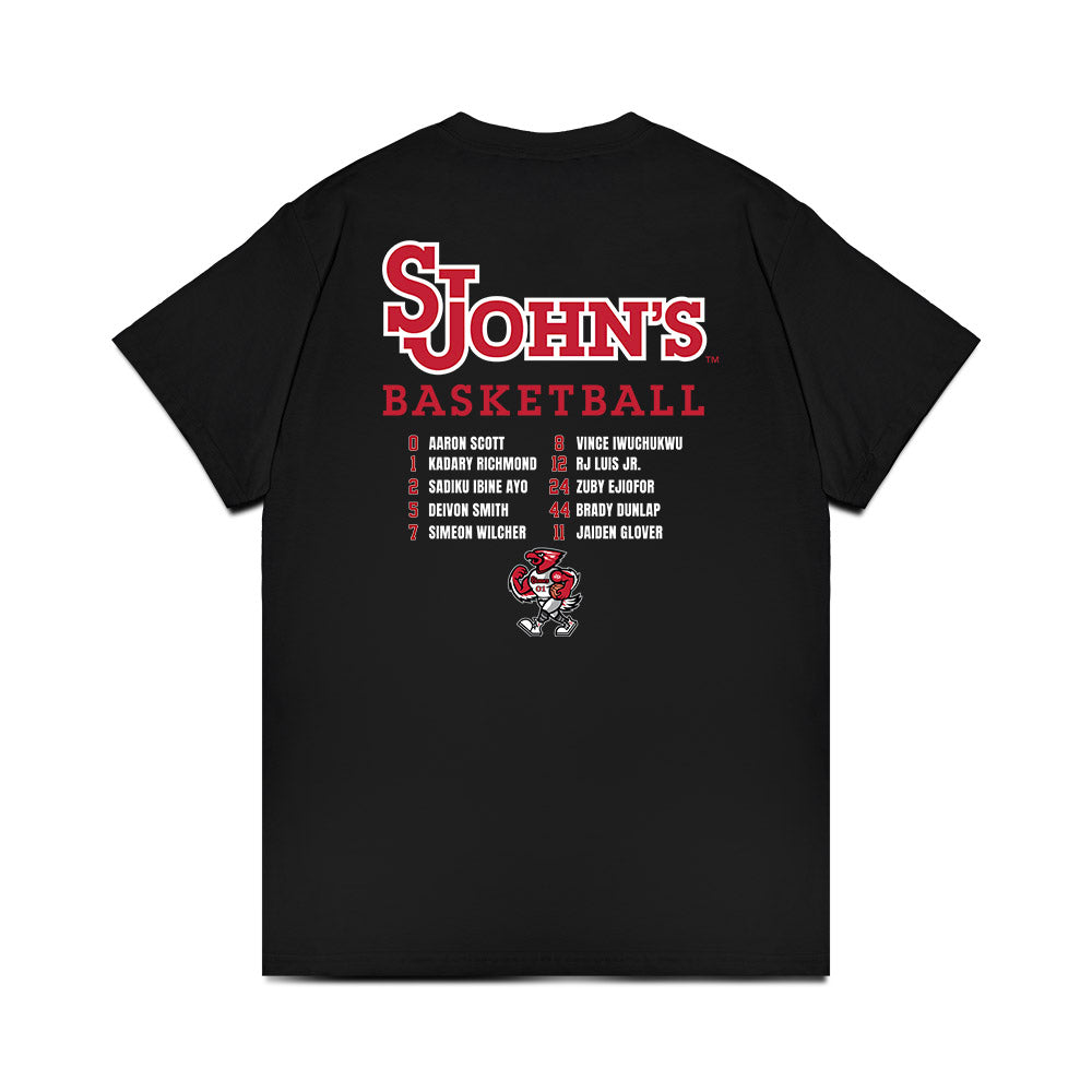 St. Johns - NCAA Men's Basketball : Roster Shirt Premium T-Shirt-1