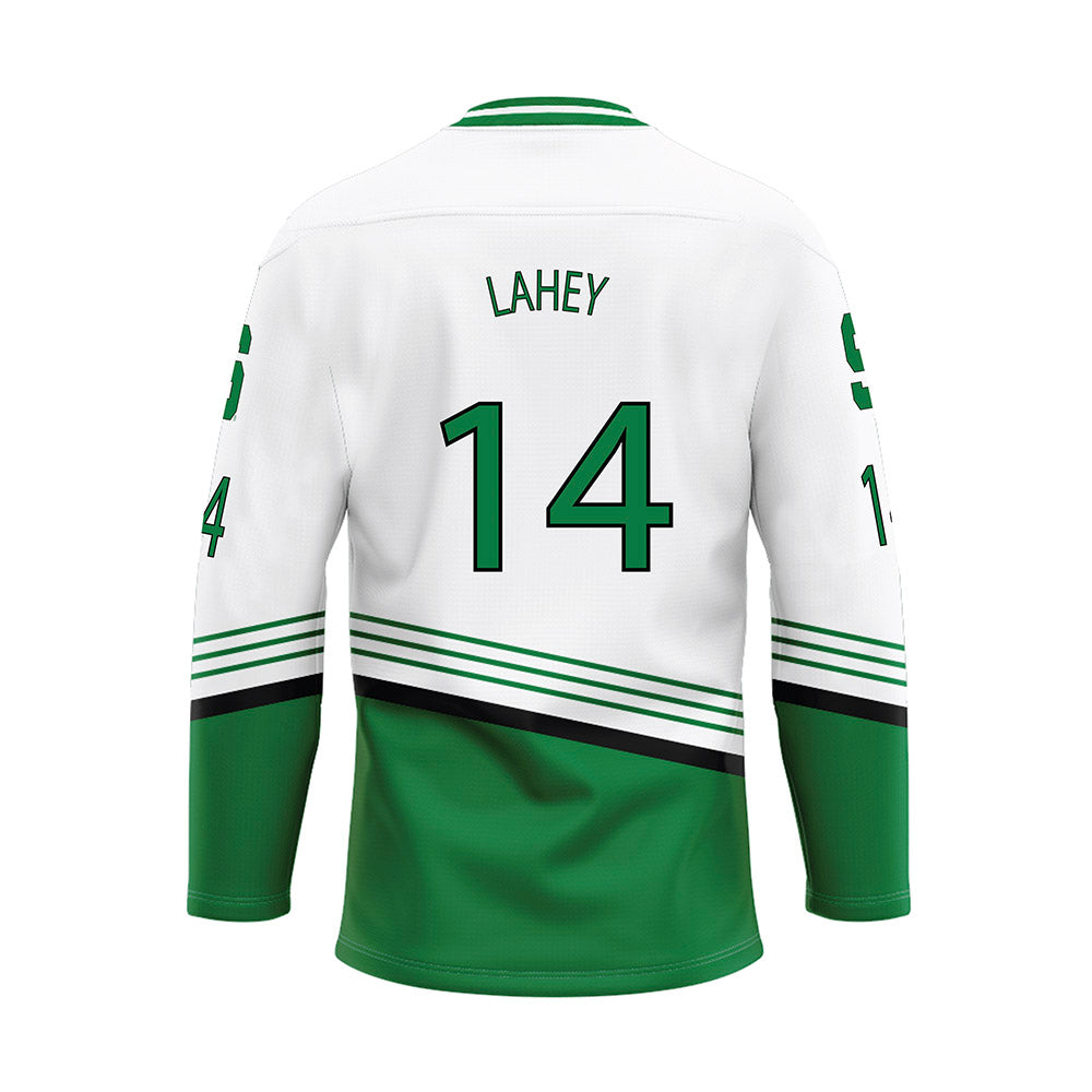 Michigan State - NCAA Men's Ice Hockey : Matt Lahey - Replica Hockey Jersey-1