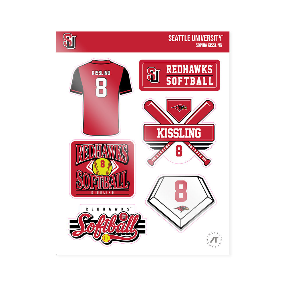 Seattle - NCAA Softball : Sophia Kissling - Sticker Sheet-0