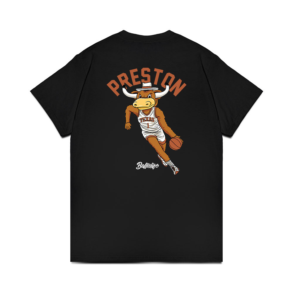 Texas - NCAA Women's Basketball : Bryanna Preston - Ball is Life Premium T-Shirt-1