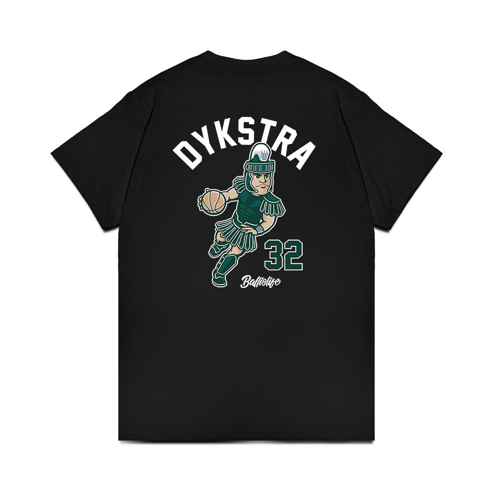 Michigan State - NCAA Women's Basketball : Marah Dykstra - Ball is Life Premium T-Shirt-1