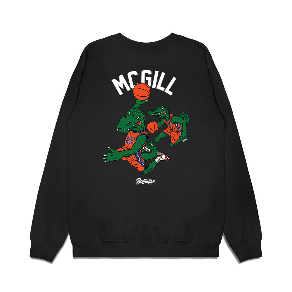 Florida - NCAA Women's Basketball : Alivia McGill - Ball is Life Premium Crewneck Sweatshirt-1