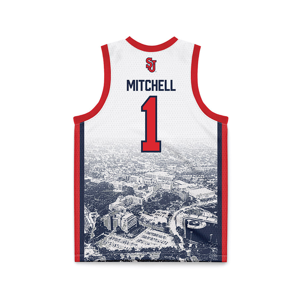 St. Johns - NCAA Men's Basketball : Dillon Mitchell - Basketball Jersey-1