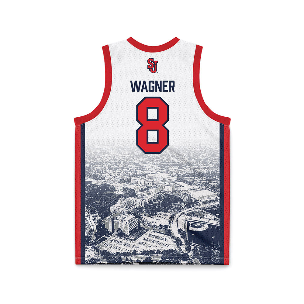 St. Johns - NCAA Women's Basketball : Shaulana Wagner - Basketball Jersey-1