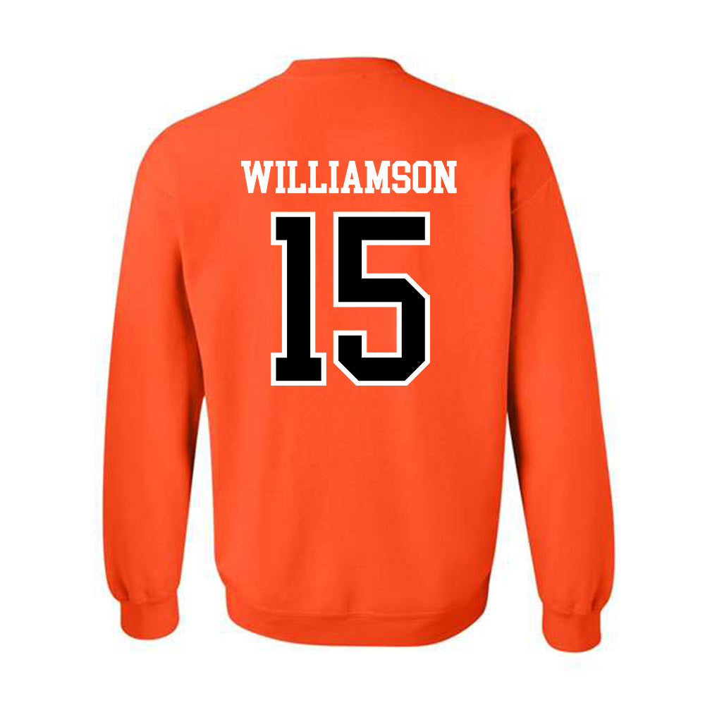 Oregon State - NCAA Women's Basketball : Lizzy Williamson - Classic Shersey Crewneck Sweatshirt-1