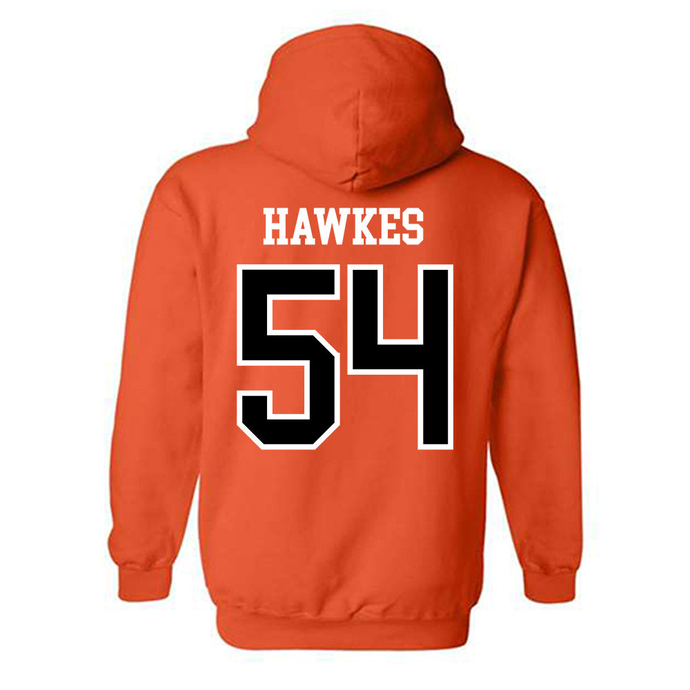 Oregon State - NCAA Football : Adam Hawkes - Classic Shersey Hooded Sweatshirt-1