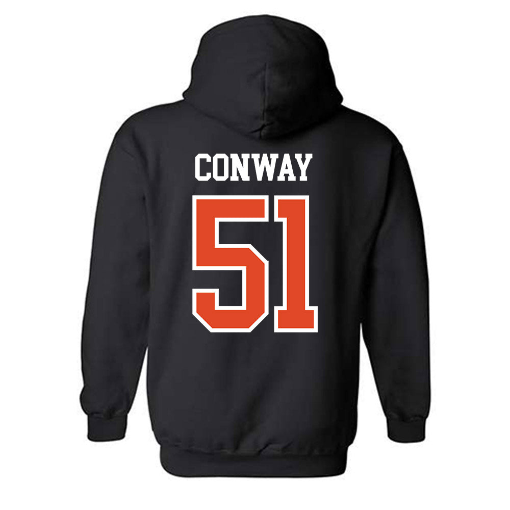 Oregon State - NCAA Football : Maddox Conway - Classic Shersey Hooded Sweatshirt-1