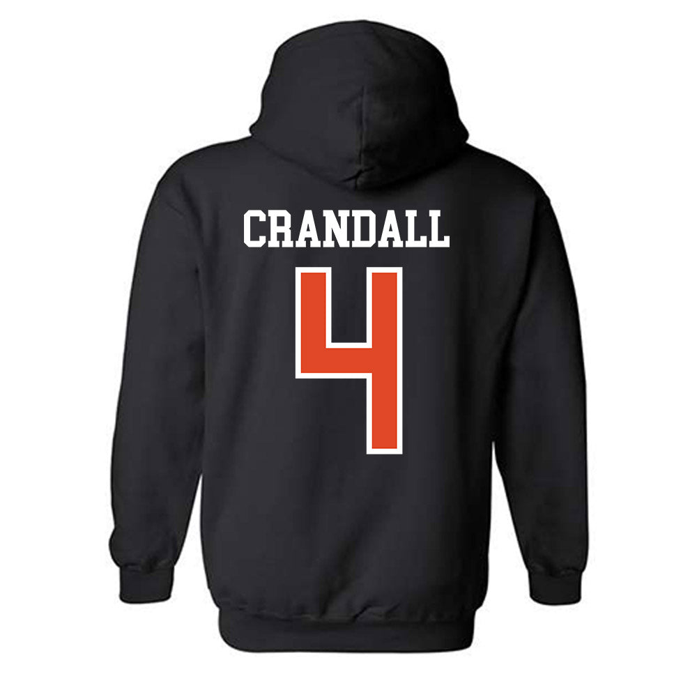 Oregon State - NCAA Football : TJ Crandall - Classic Shersey Hooded Sweatshirt-1