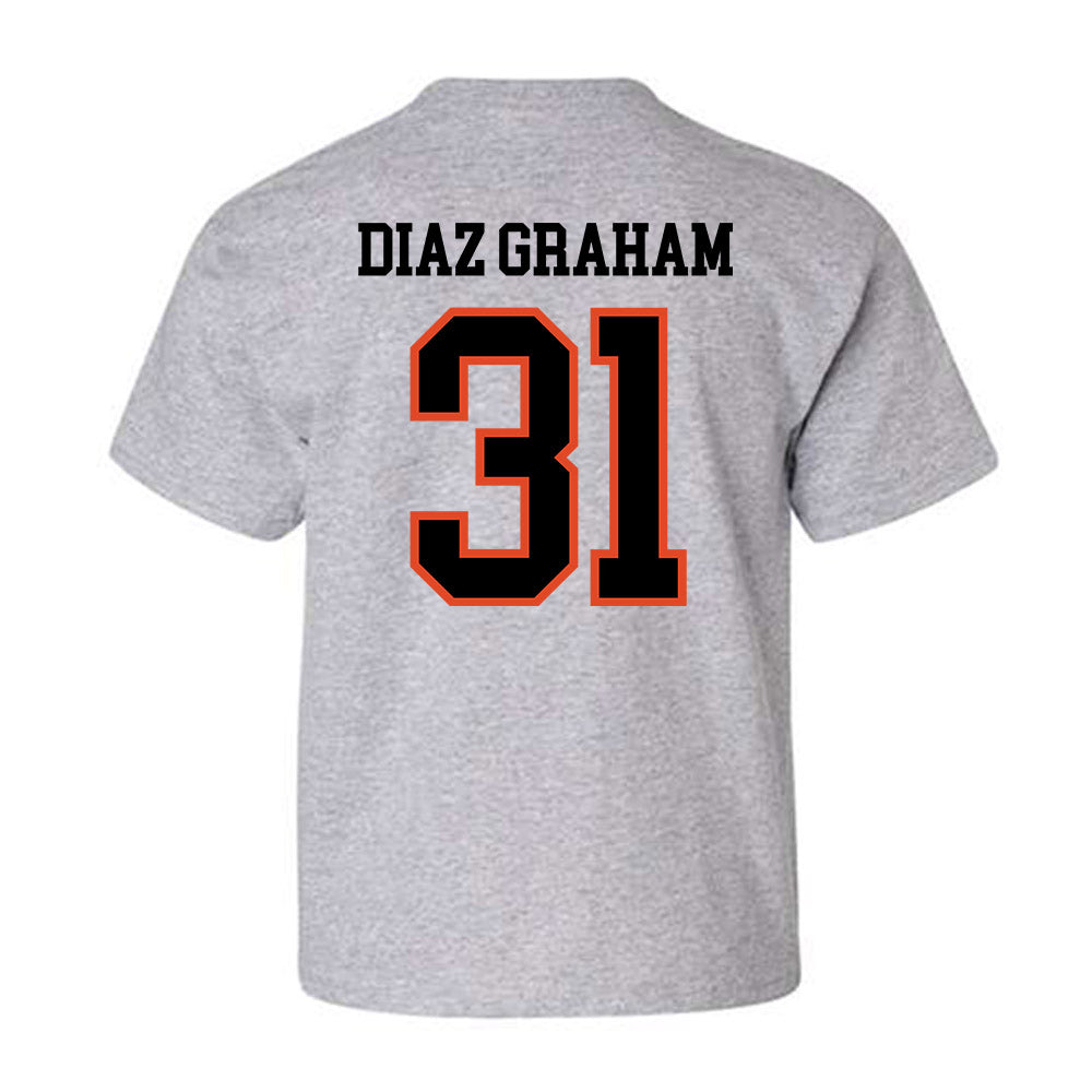 Oregon State - NCAA Men's Basketball : Jorge Diaz Graham - Classic Shersey Youth T-Shirt-3