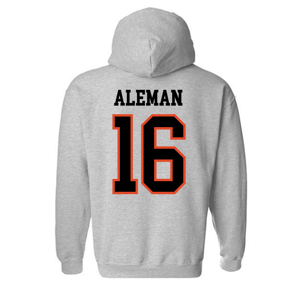 Oregon State - NCAA Softball : Kimberlee Aleman - Classic Shersey Hooded Sweatshirt-3