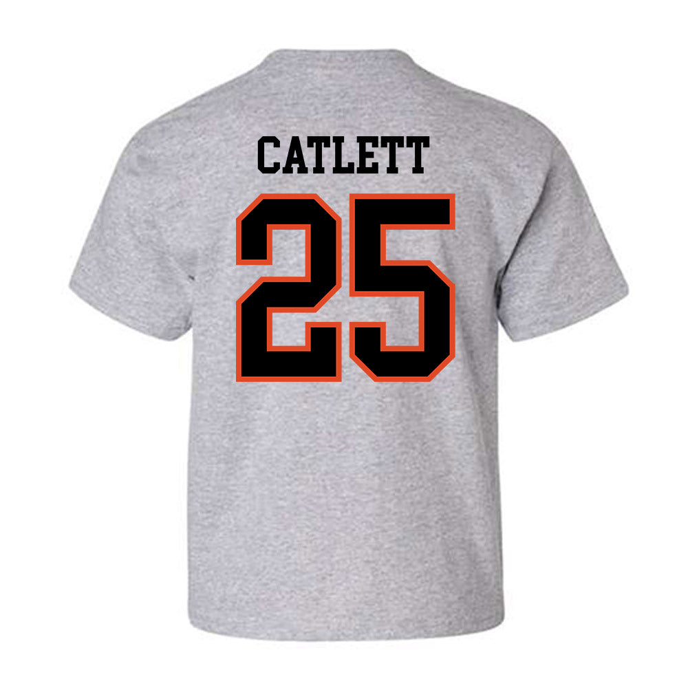 Oregon State - NCAA Men's Soccer : Sava Catlett - Classic Shersey Youth T-Shirt-3