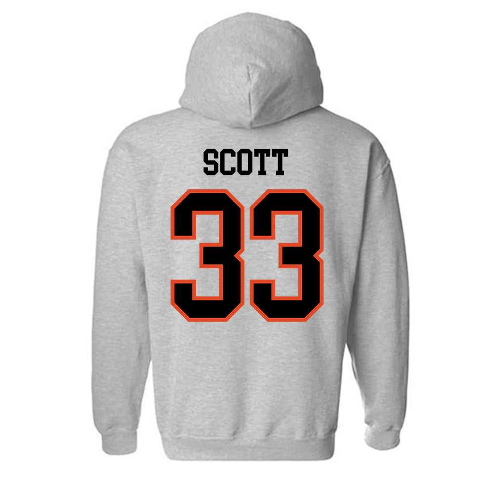 Oregon State - NCAA Baseball : Noah Scott - Classic Shersey Hooded Sweatshirt-3
