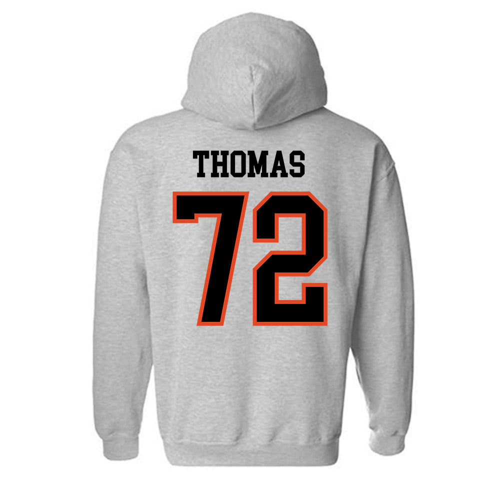 Oregon State - NCAA Football : Noah Thomas - Classic Shersey Hooded Sweatshirt-3