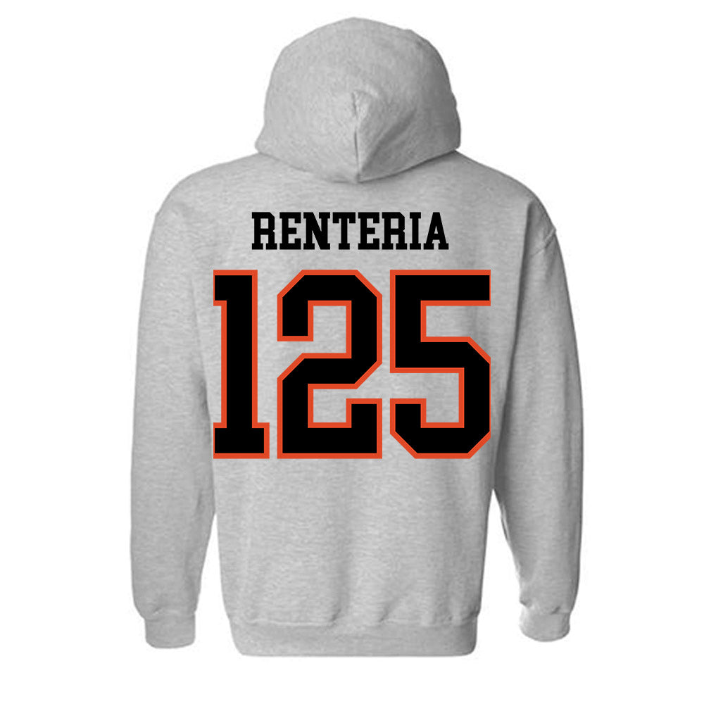 Oregon State - NCAA Wrestling : Maximo Renteria - Classic Shersey Hooded Sweatshirt-3