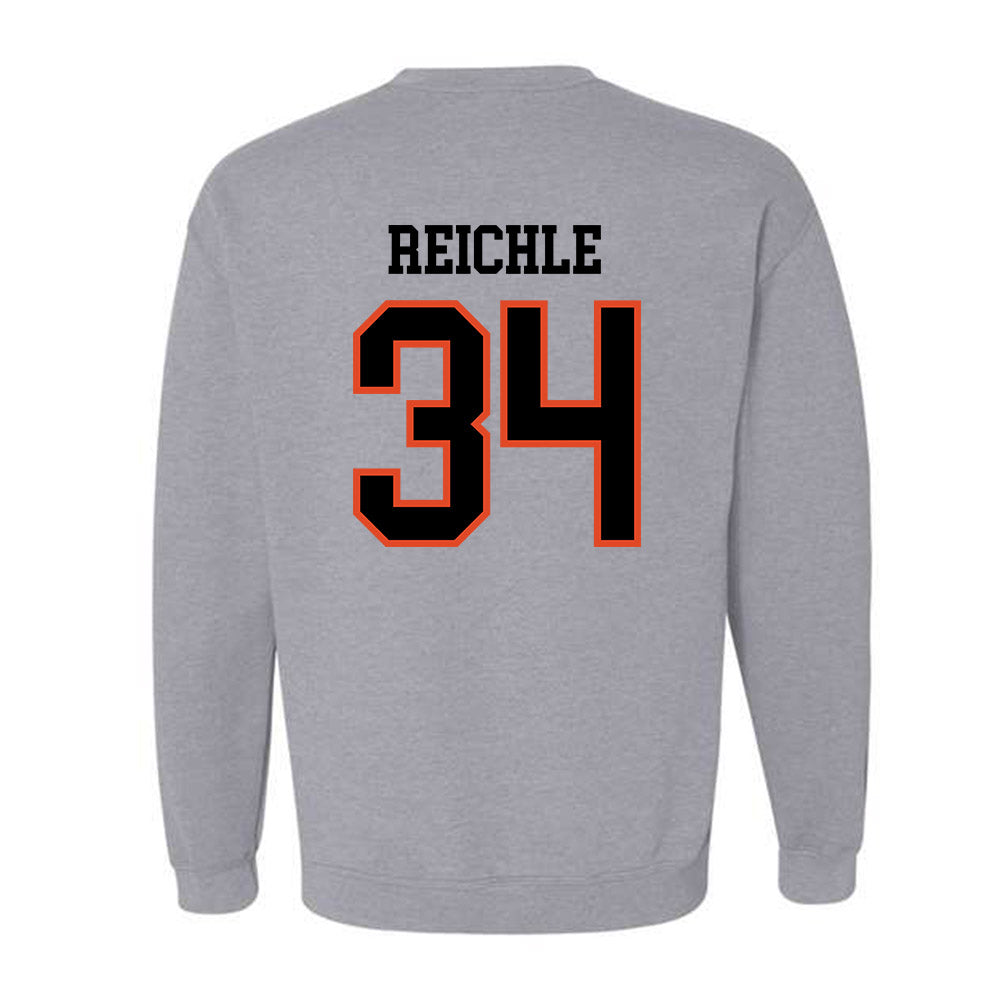 Oregon State - NCAA Football : Jake Reichle - Classic Shersey Crewneck Sweatshirt-3