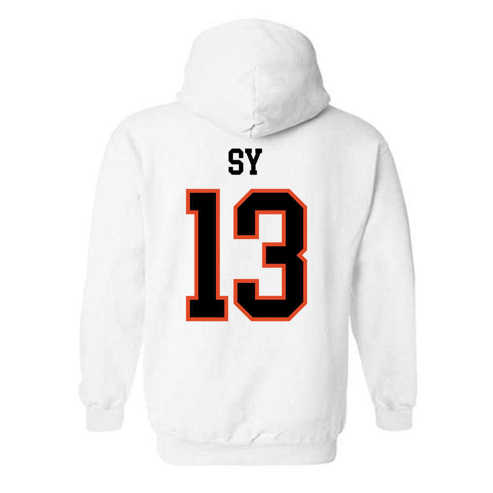 Oregon State - NCAA Men's Basketball : Isaiah Sy - Classic Shersey Hooded Sweatshirt-1