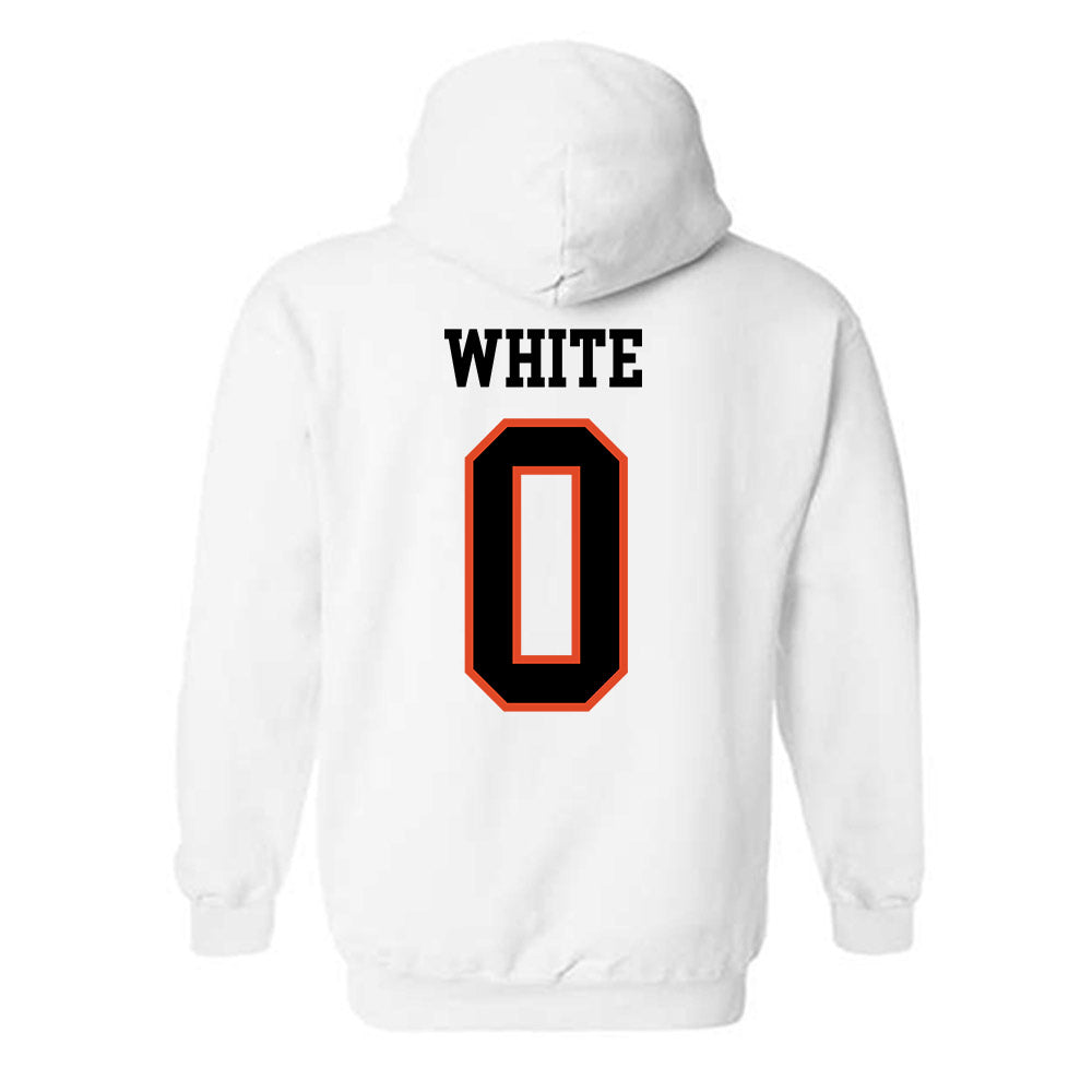 Oregon State - NCAA Men's Basketball : Desmond White - Classic Shersey Hooded Sweatshirt-1
