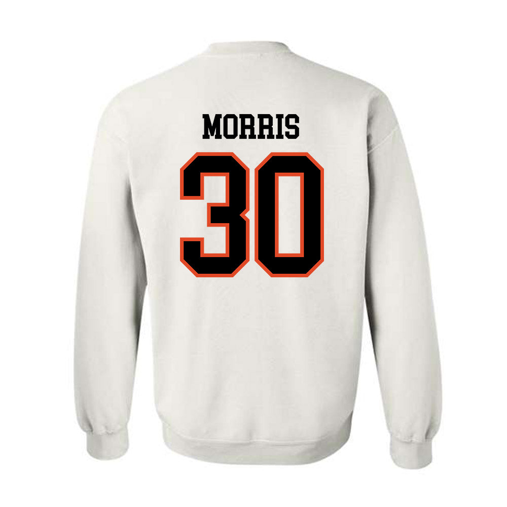 Oregon State - NCAA Baseball : Trey Morris - Classic Shersey Crewneck Sweatshirt-1