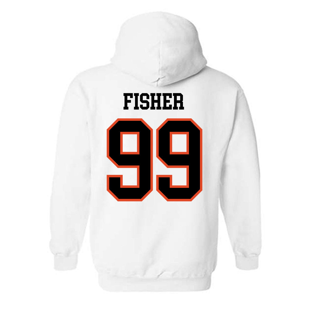 Oregon State - NCAA Football : Niklas Fisher - Classic Shersey Hooded Sweatshirt-1