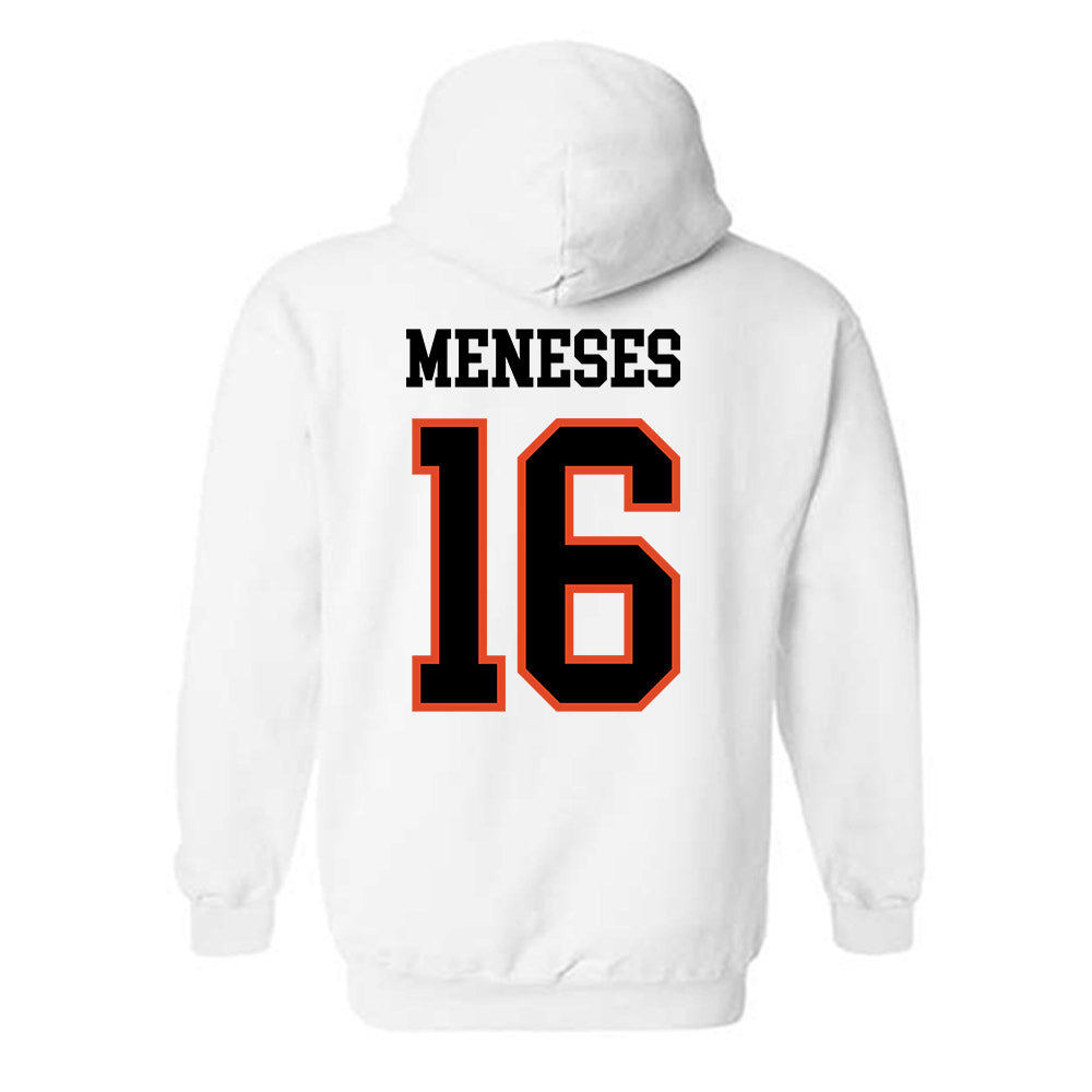 Oregon State - NCAA Men's Soccer : Massimo Meneses - Classic Shersey Hooded Sweatshirt-1