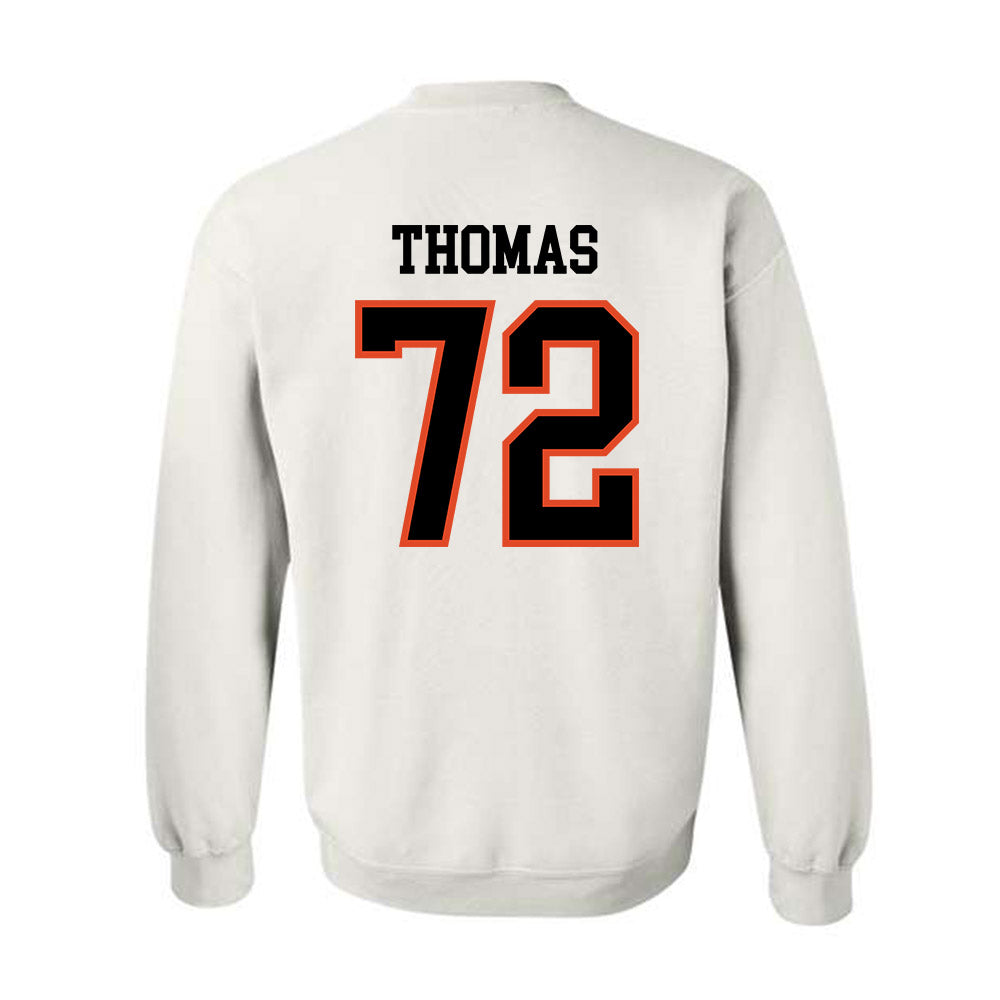 Oregon State - NCAA Football : Noah Thomas - Classic Shersey Crewneck Sweatshirt-1