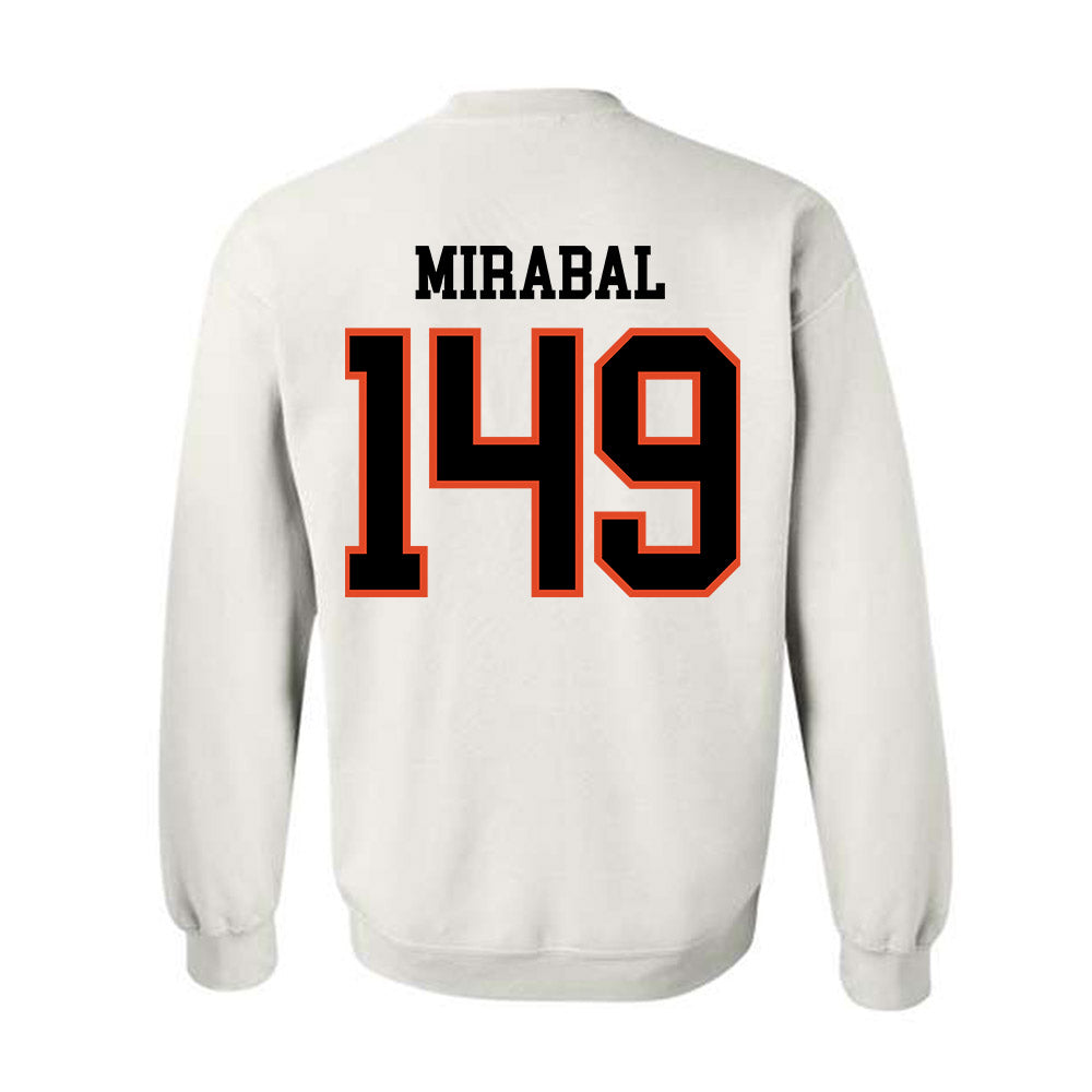 Oregon State - NCAA Wrestling : Moses Mirabal - Classic Shersey Crewneck Sweatshirt-1