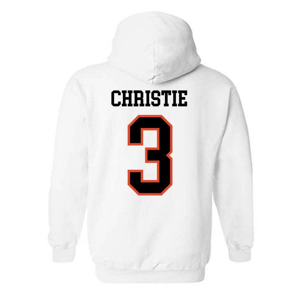 Oregon State - NCAA Men's Basketball : Malcolm Christie - Classic Shersey Hooded Sweatshirt-1